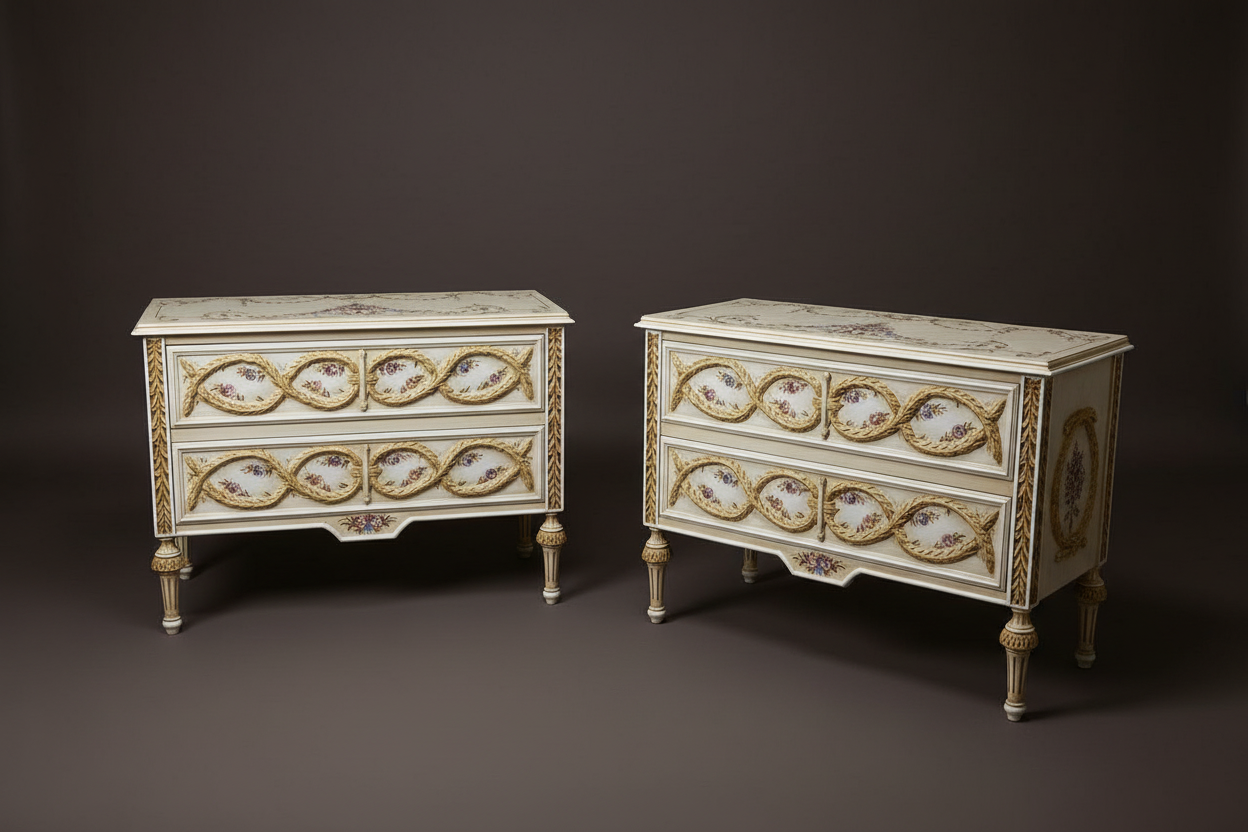 Commode - dark luxury clear lighting