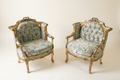 Louis XV Bergère Armchairs - Pair