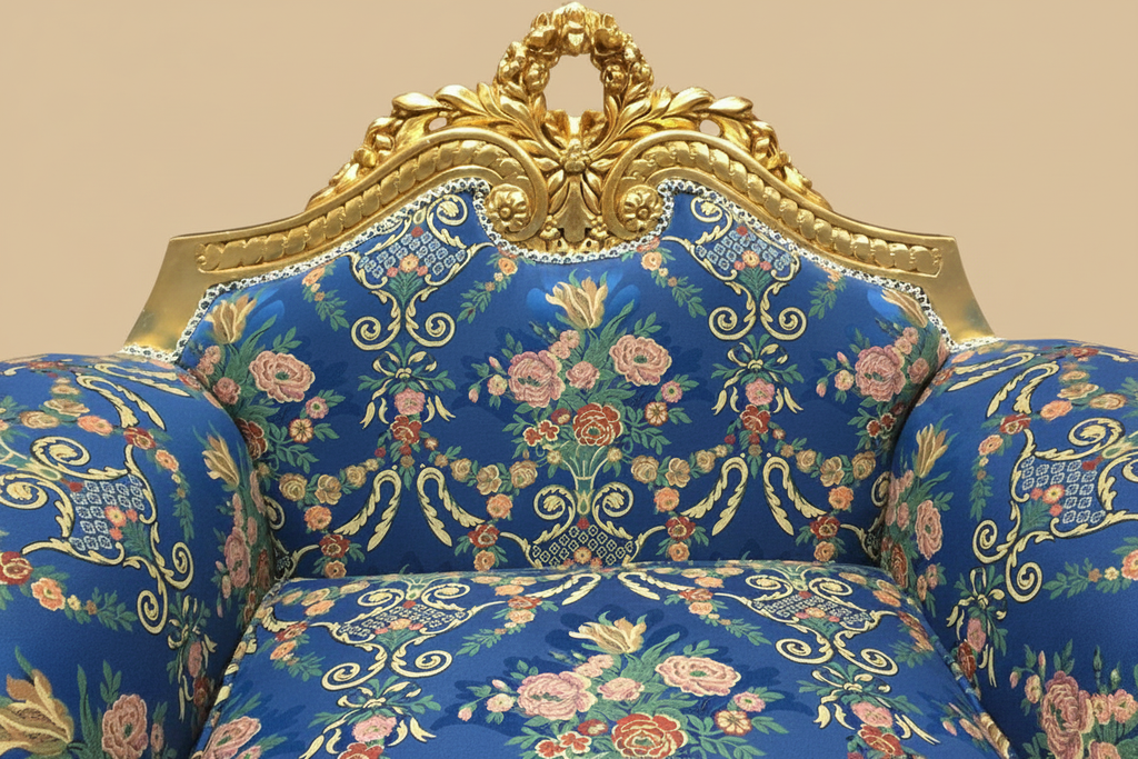 Versailles Royal Brocade - Fabric Detail