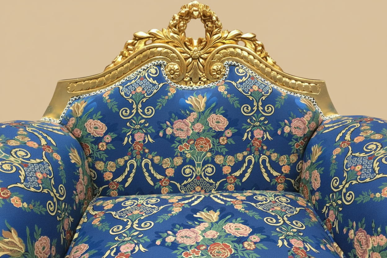 Versailles Royal Brocade - Fabric Detail