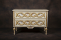 Single commode — front view, dark luxury background