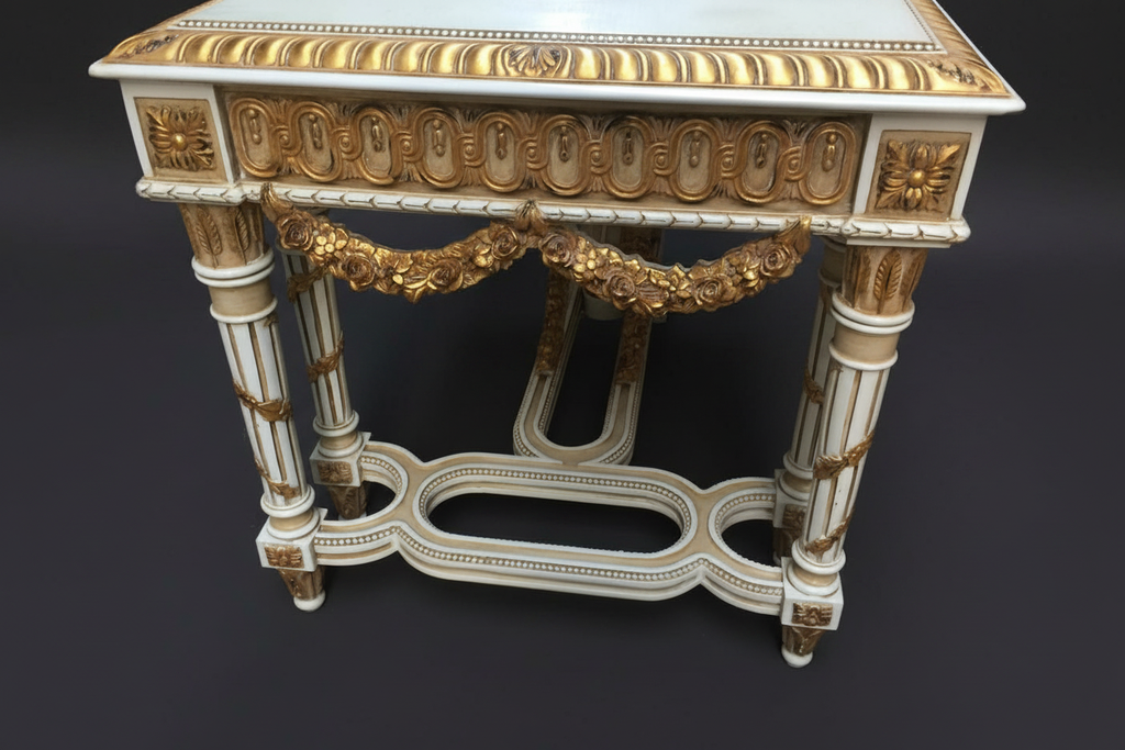 Table front view - dark luxury
